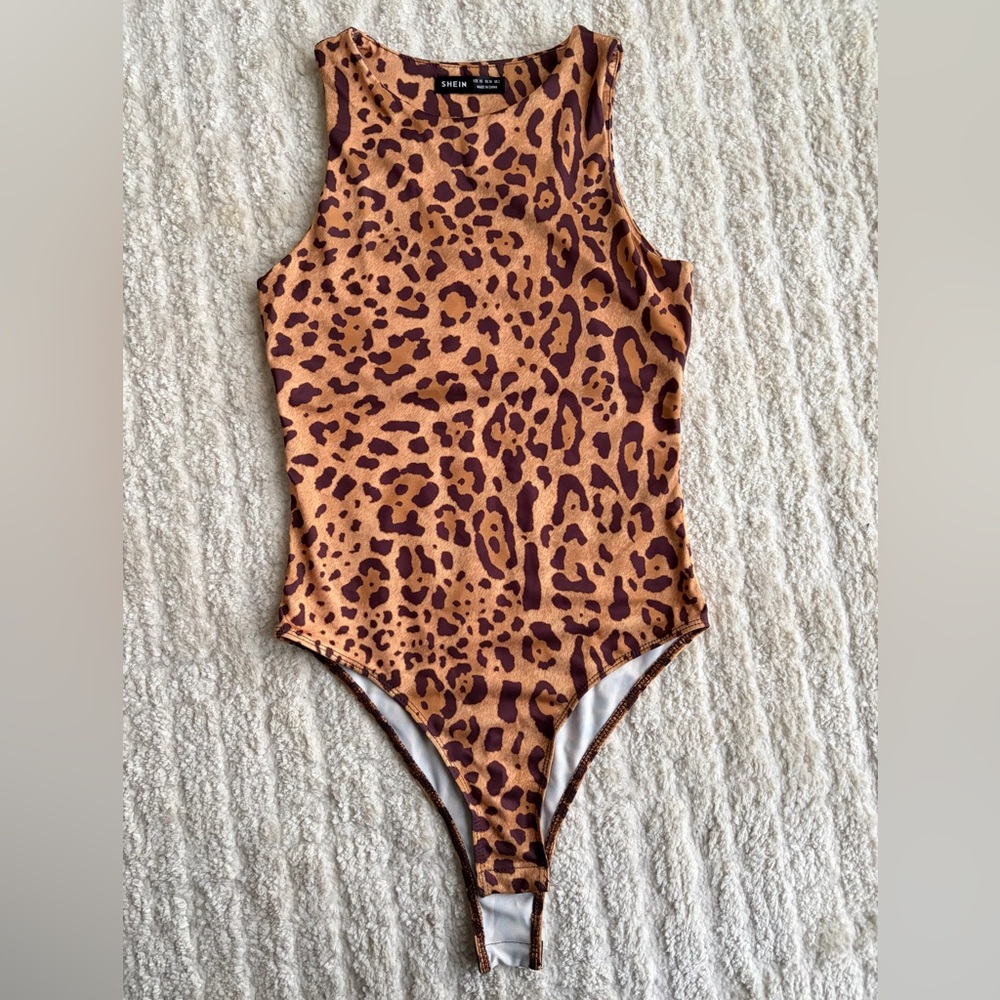 Animal Print Soft Bodysuit